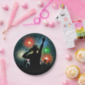 Musik DJ-PapierTeller Pappteller (Party)