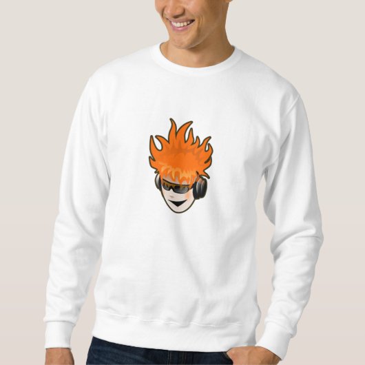Musik DJ Sweatshirt (Vorderseite)