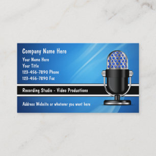 Musik DJ-Visitenkarten Visitenkarte