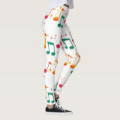 Musik drucken leggings (Rechts)