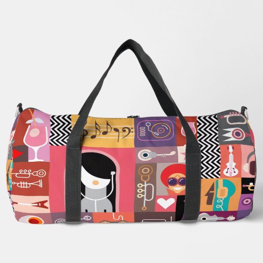 Musik Duffle Bag (Vorderseite)