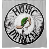 Musik Duschvorhang (Vorderseite)