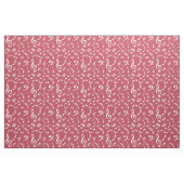 Musik. Dusty Rose.Notizen.Modern.Schrift Stoff (Fat Quarter (45,7 x 55,9 cm))