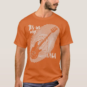 Musik E-Gitarre FingerIs In meiner DNA T-Shirt
