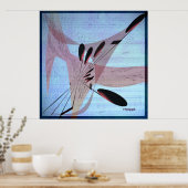 Musik - "Electronic Mash" Poster (Küche)