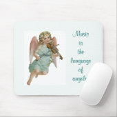 Musik-Engels-Mausunterlage Mousepad (Mit Mouse)