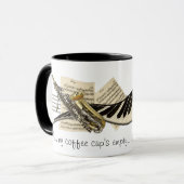 Musik-Entwurfs-Kaffee-Tasse Tasse (Vorderseite Links)