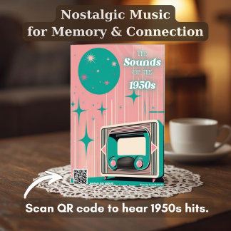 Musik-Erinnerung aus den 1950er Jahren Nostalgisch Fotoplatte