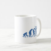 Musik-Evolution Kaffeetasse (VorderseiteRechts)