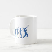 Musik-Evolution Kaffeetasse (Vorderseite Links)