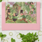 Musik-Fee Geschirrtuch (Gefaltet)