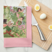 Musik-Fee Geschirrtuch (Viertel Falte)