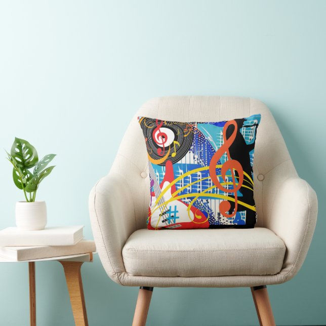 Musik feiern kissen (Stuhl )