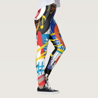 Musik feiern leggings