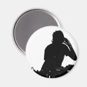 Musik Feiern Magnet (Vorderseite/Rückseite)