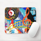 Musik feiern mousepad (Mit Mouse)