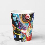 Musik feiern pappbecher (Rückseite)