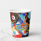 Musik feiern pappbecher (Links)