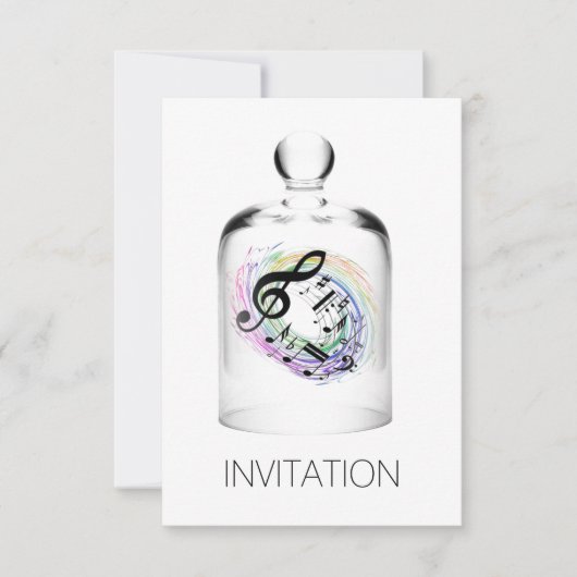 Musik Festival Konzert Vip Einladung (Vorderseite)