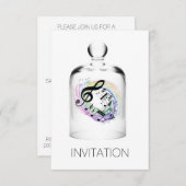 Musik Festival Konzert Vip Einladung (Vorne/Hinten)