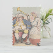 Musik - flache Einladungsgröße: 12,7 cm x 17,8 cm Save The Date (Stehend Vorderseite)