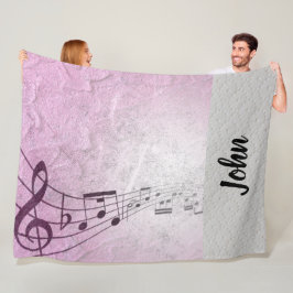 Musik Fleecedecke