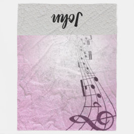 Musik Fleecedecke