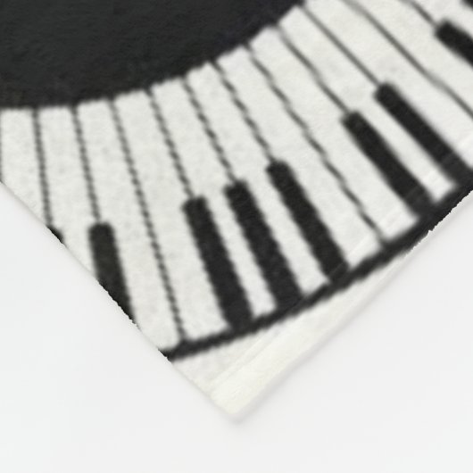 Musik Fleecedecke (Ecke)