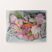 Musik floral puzzle (Horizontal)