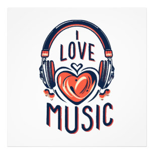 Musik fotodruck