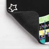 Musik, Funkeln, wenig, Stern Mousepad (Ecke)