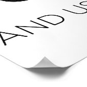 Musik für das Mind Poster (Ecke)