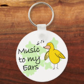 Musik für den Schlüsselanhänger "Meine Ohren" (Vorderseite)