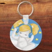 Musik für den Soul-Schlüsselanhänger Schlüsselanhänger (Vorderseite)