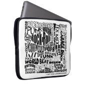 Musik für jeder 15 Zoll-Laptop-Hülse Laptopschutzhülle (Vorne Rechts)