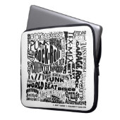 Musik für jeder 15 Zoll-Laptop-Hülse Laptopschutzhülle (Vorderseite Links)