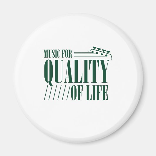 Musik für Lebensqualität Magnet (Vorne)