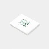 Musik für Lebensqualität Post-it Klebezettel (angewinkelt)