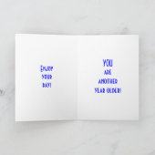 MUSIK FÜR UNSERE ERNGRUPPE GEBURTSTAG KARTE (Innenseite)