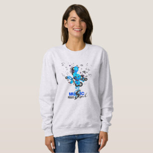 Musik Füttre mein Soul   Sweatshirt