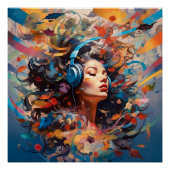 Musik Füttre mich Poster (Vorderseite)