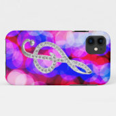 Musik Gclef Fall Case-Mate iPhone Hülle (Rückseite (Horizontal))