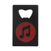 Musik Geldbeutel Flaschenöffner (Vorderseite)