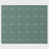 Musik Genres Word Collage Packpapier (Flach)