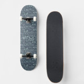 Musik Genres Word Collage Skateboards (Vorne)