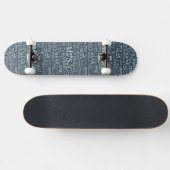 Musik Genres Word Collage Skateboards (Horizontal)
