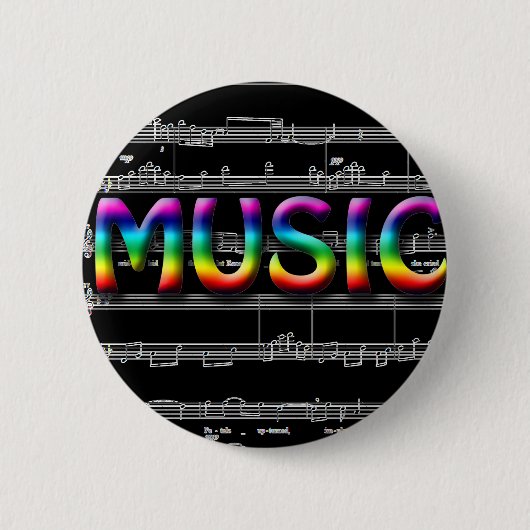 Musik-Geschenke! Button (Vorderseite)