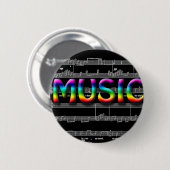 Musik-Geschenke! Button (Vorne & Hinten)