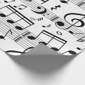 Musik Geschenkpapier (Ecke)