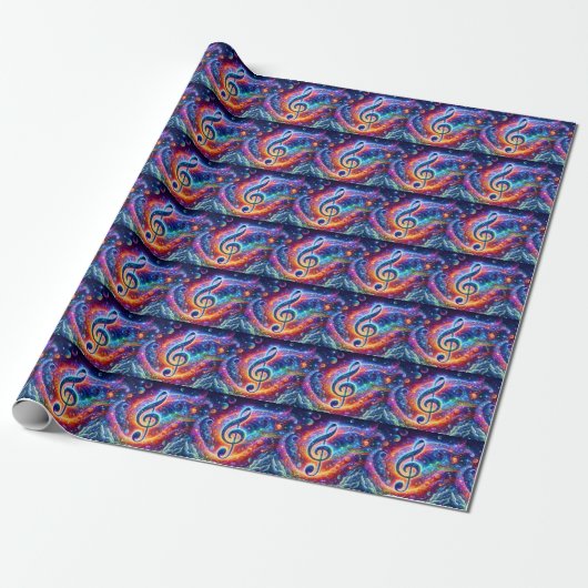 Musik-Geschenkpapier Geschenkpapier (Ungerollt)